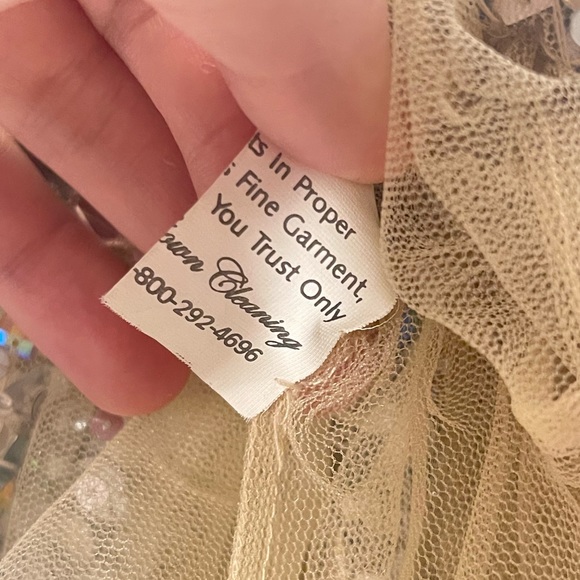 JOVANI Long Sleeve Jeweled Sheer Short Dress - Picture 7 of 14